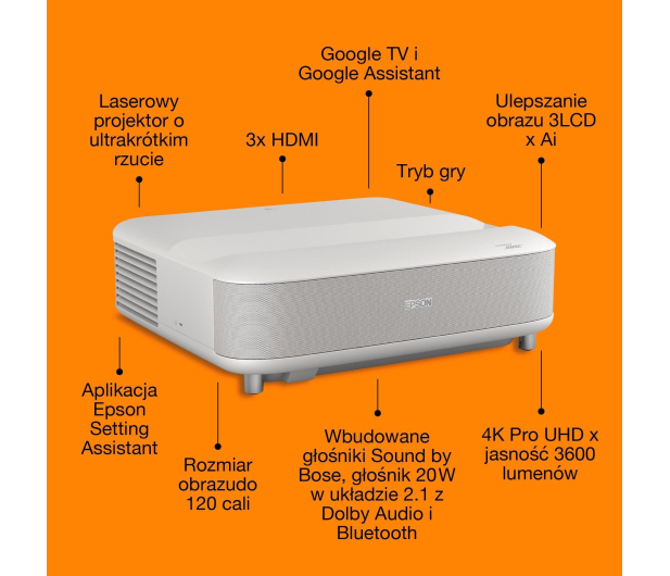 Epson EH-LS670W - 1529012 - zdjęcie 4